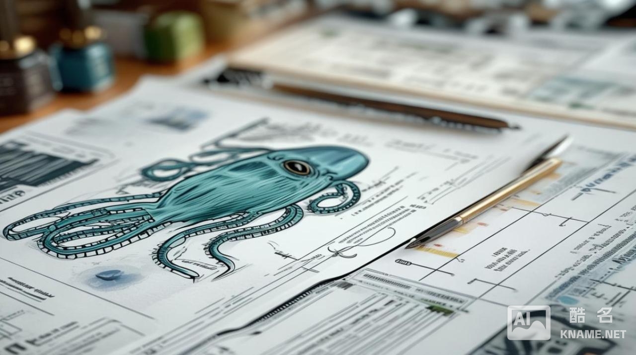 鱿鱼商标注册图片