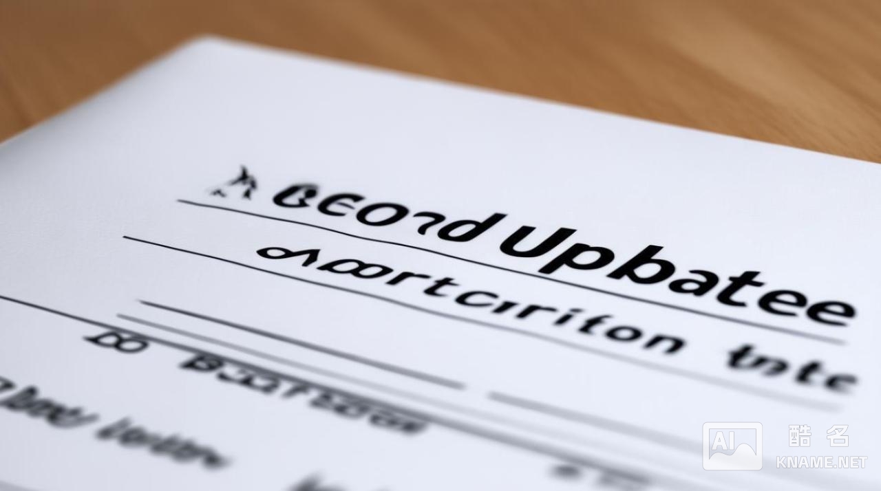 著录变更申请是什么