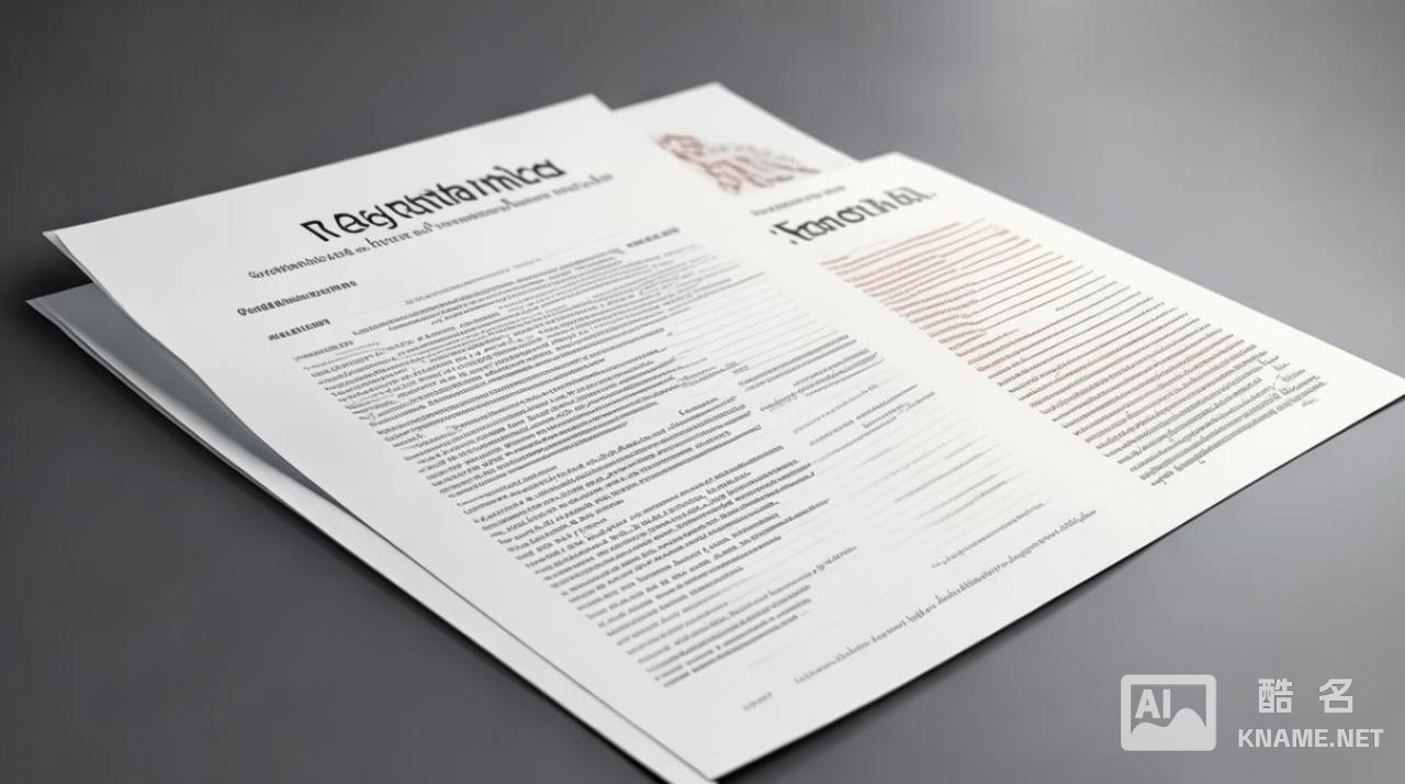 商标注册书的样子