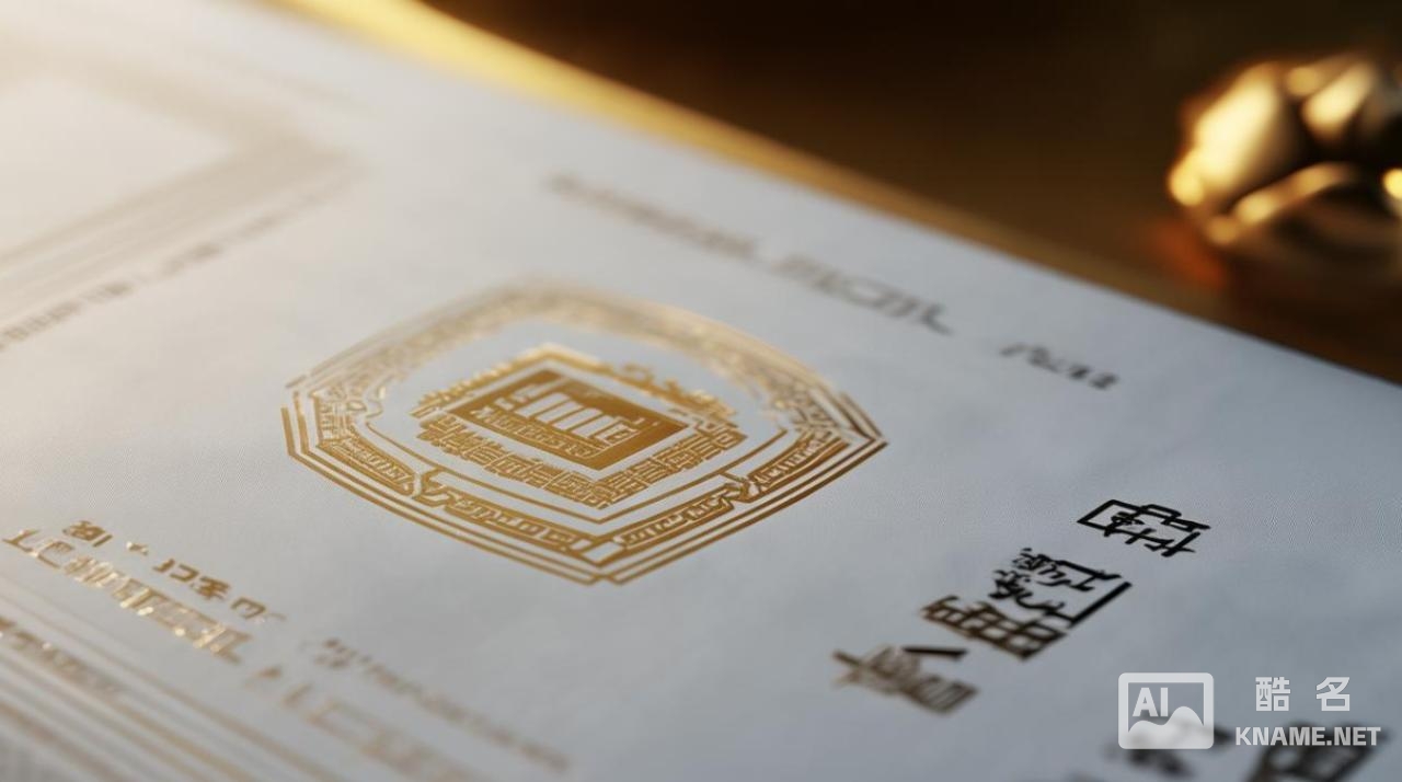 古井商标注册证