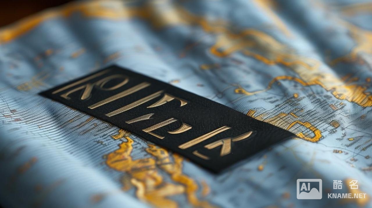 商标是地图的什么衣服