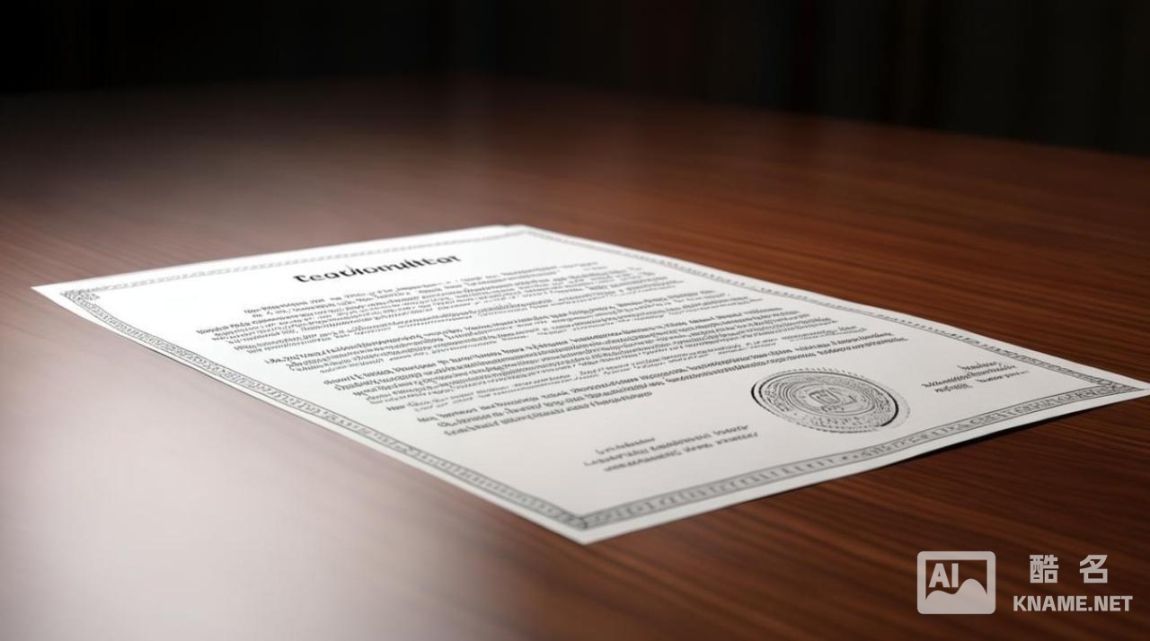 一标多类的商标注册证书