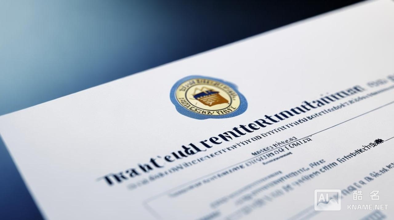 注册商标证是什么样的