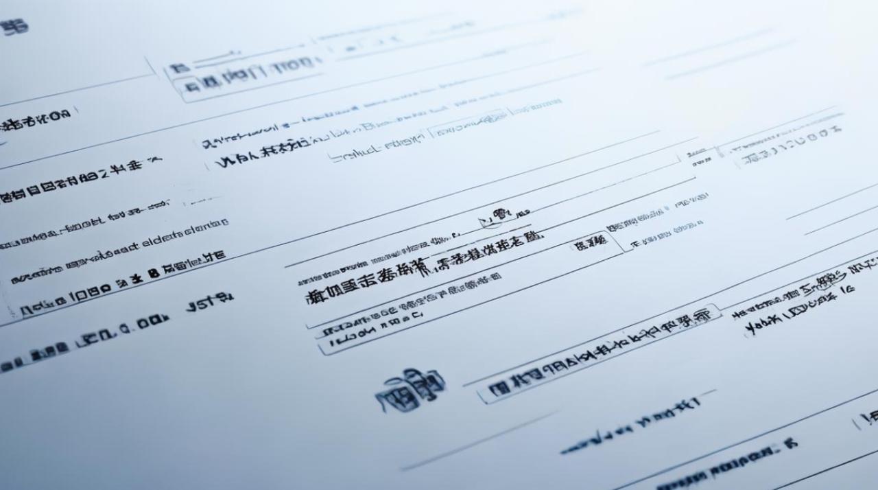 中英文商标注册证