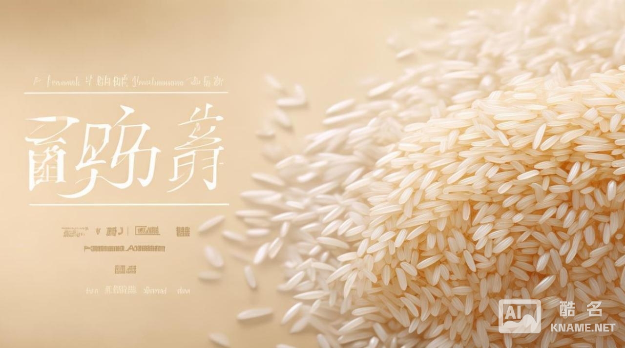 商标用什么名字好大米