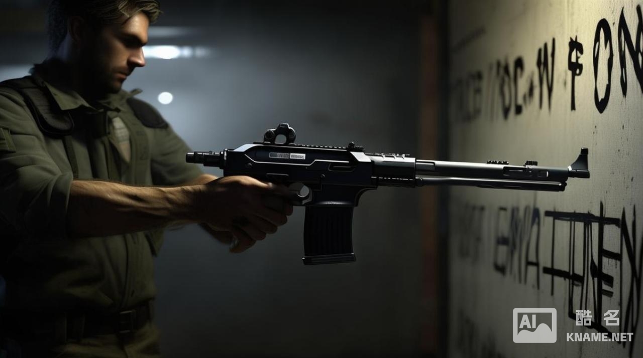 人拿枪是什么商标