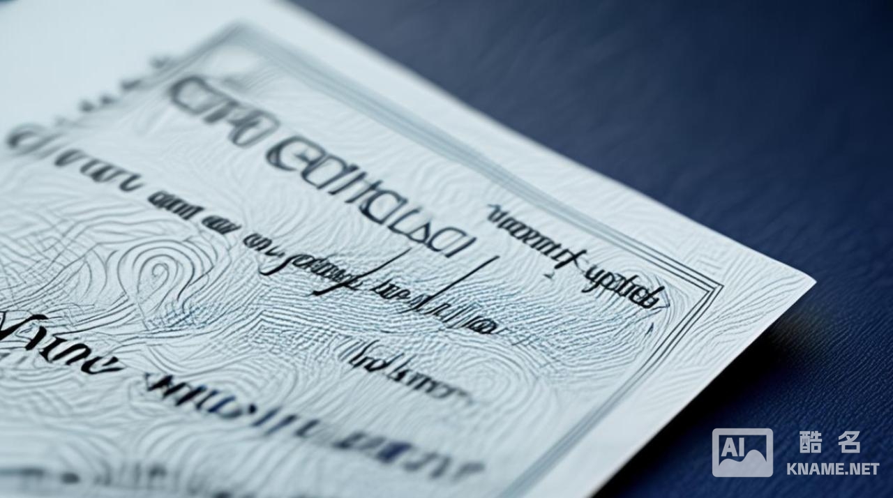 商标注册证书防伪