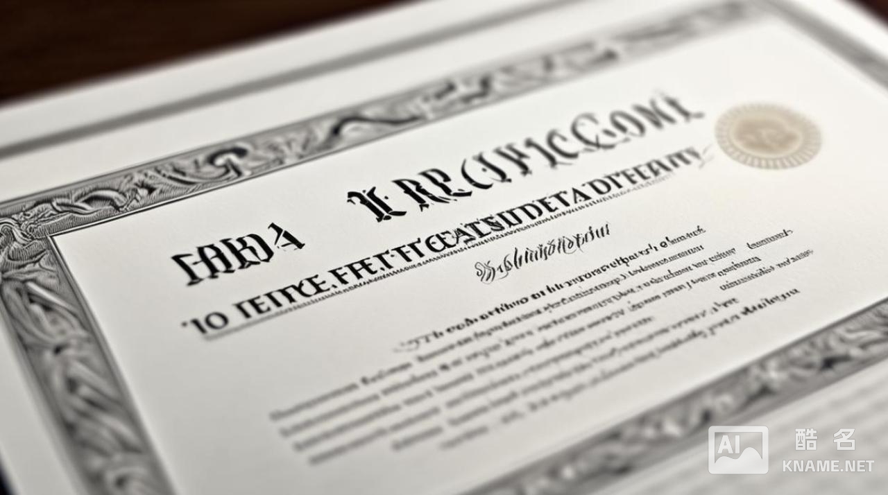 贯标认证证书什么样儿