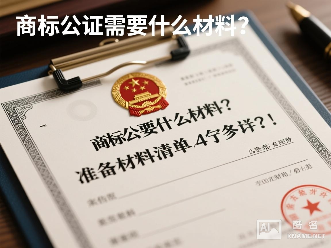 商标公证需要什么材料？准备材料清单有哪些？