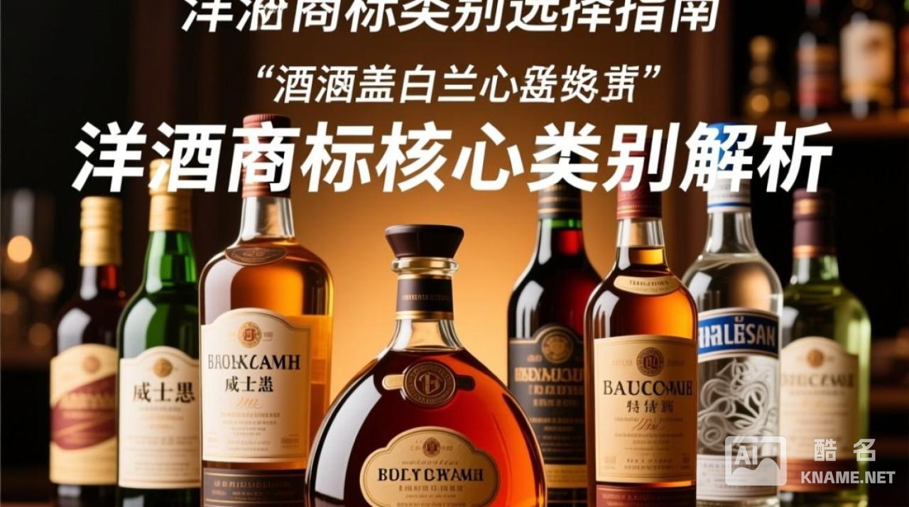 洋酒商标注册应选哪类？