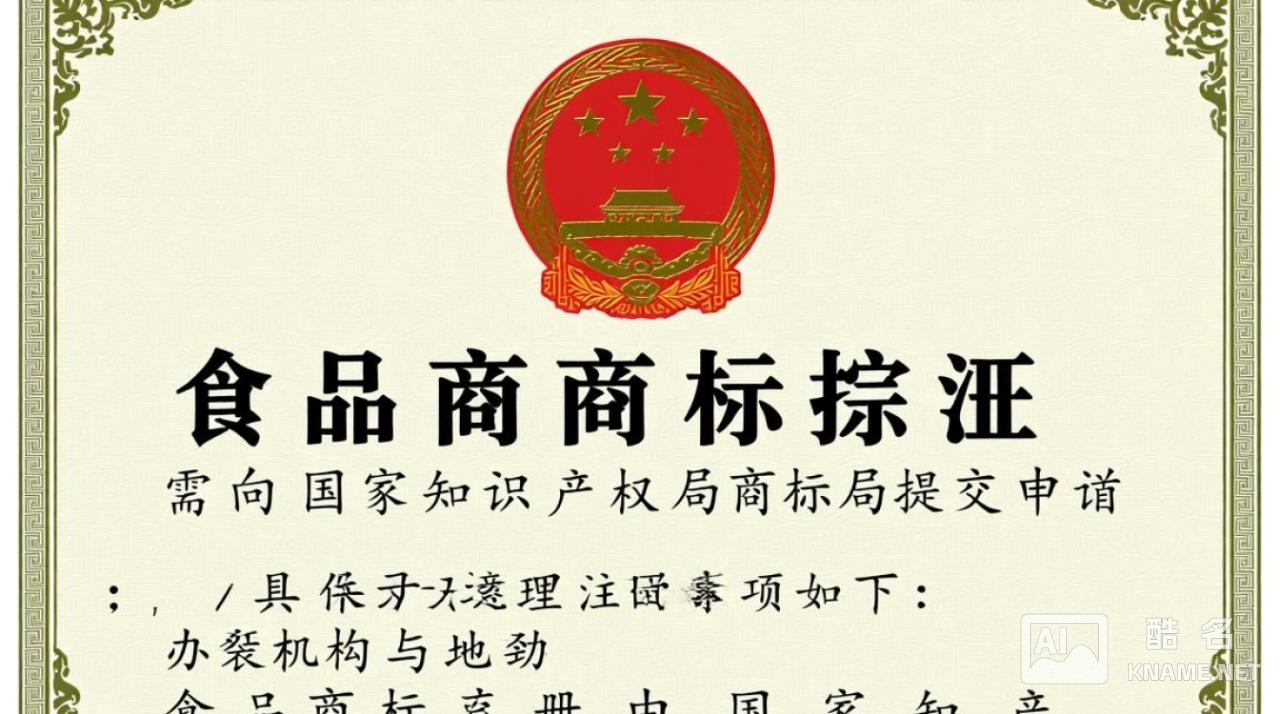 食品商标注册该去哪里办理？