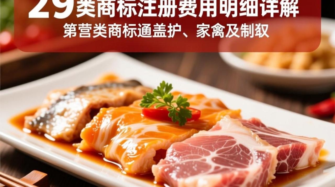 29类商标注册费用明细是怎样的？