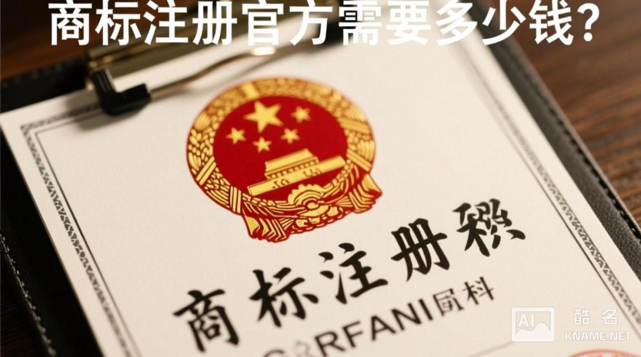 自己申请商标注册，官方一个类别到底需要多少钱？