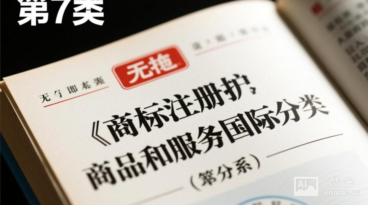 商标注册第7类详细列表具体都包含什么？