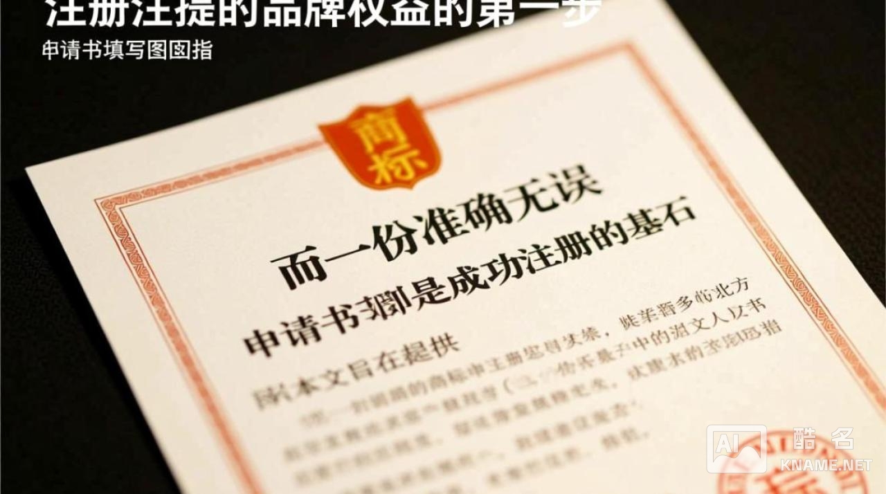 商标注册申请书如何填写？图文教程教你避免被驳回？
