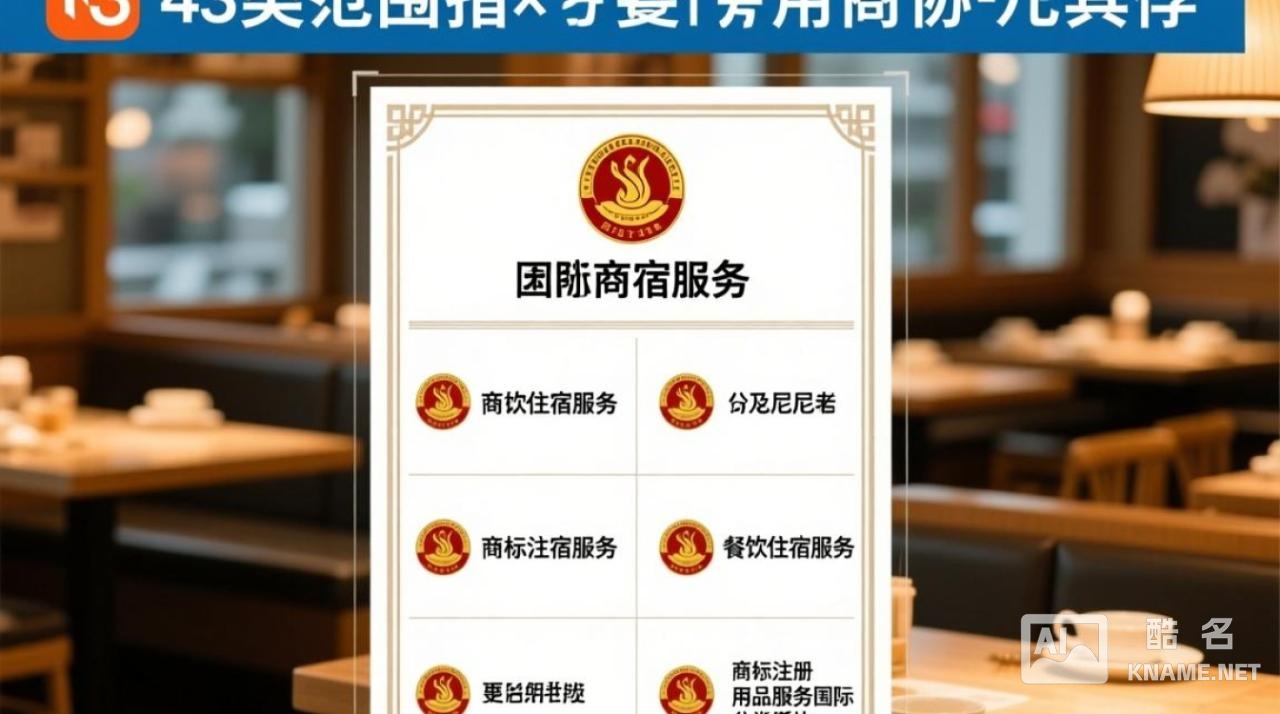 商标注册43类具体包括哪些服务范围？