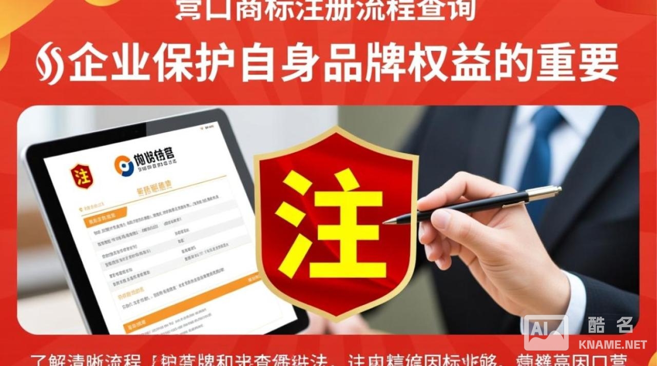 营口商标注册流程怎么查？最新步骤查询方法是什么？