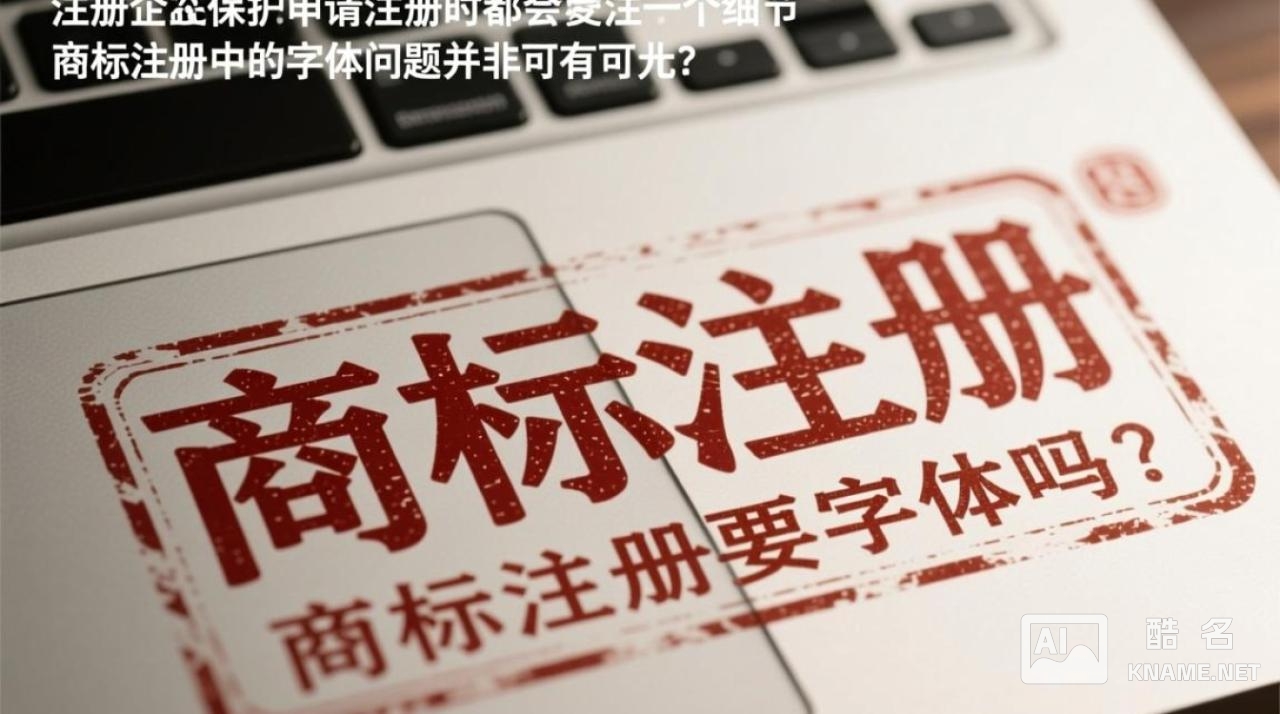 商标注册必须用特定字体吗？能换字体或用默认字体吗？