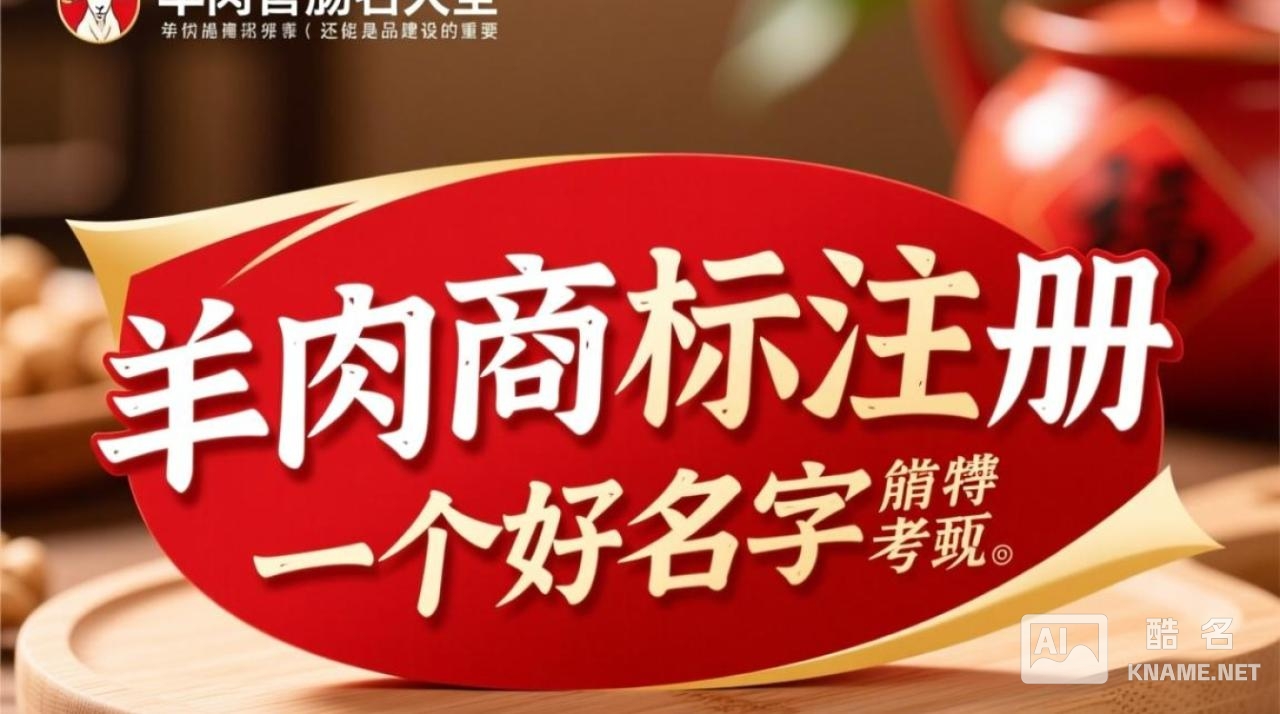 羊肉商标注册起名有哪些创意好记又避坑的名字？