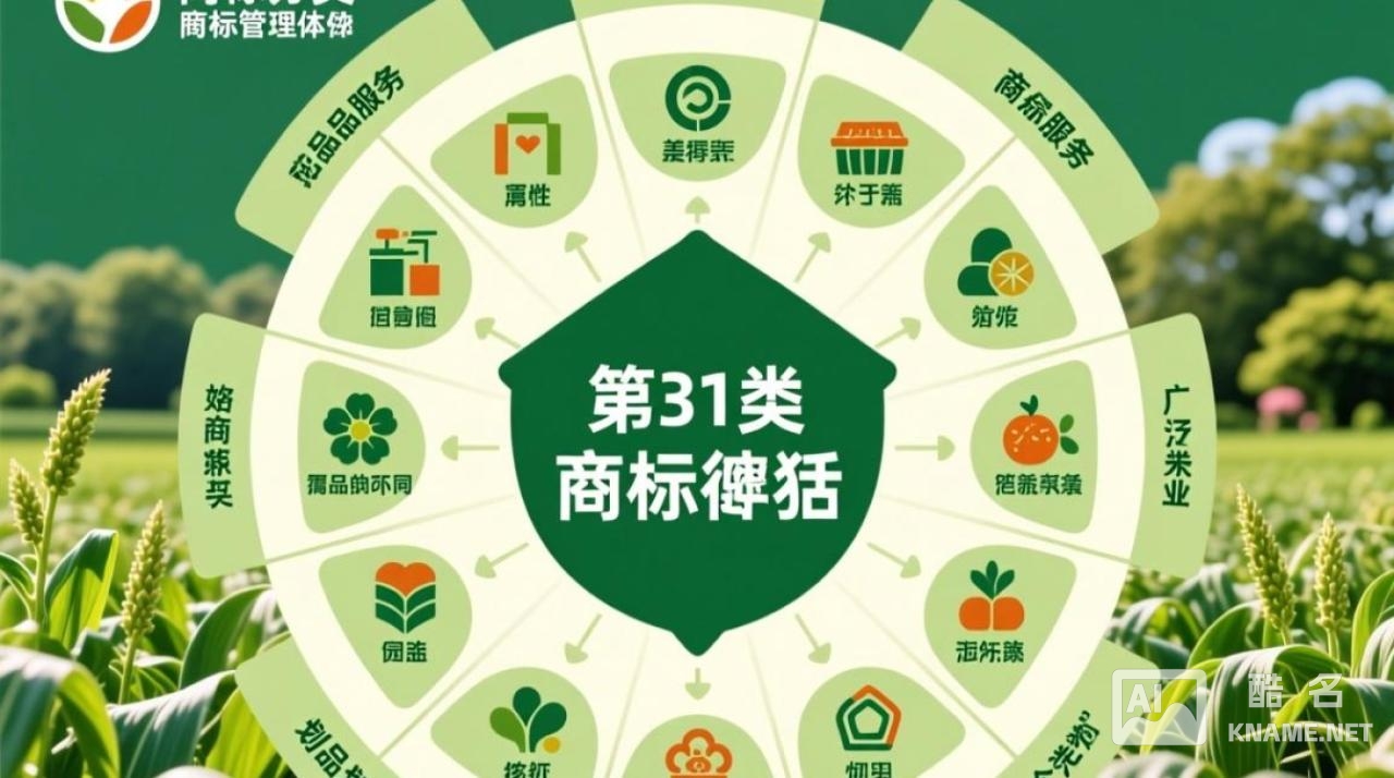 商标注册分类31类具体包括哪些商品或服务？