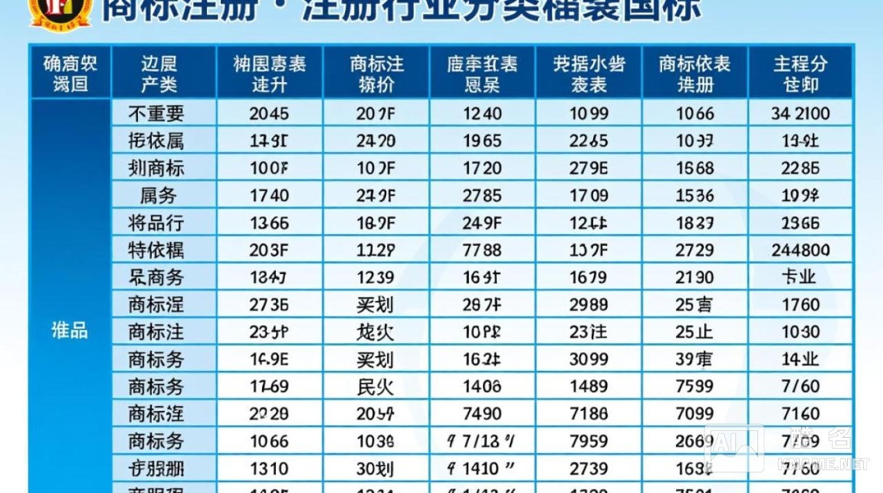 商标注册行业分类表怎么选？避免误选的关键技巧是什么？