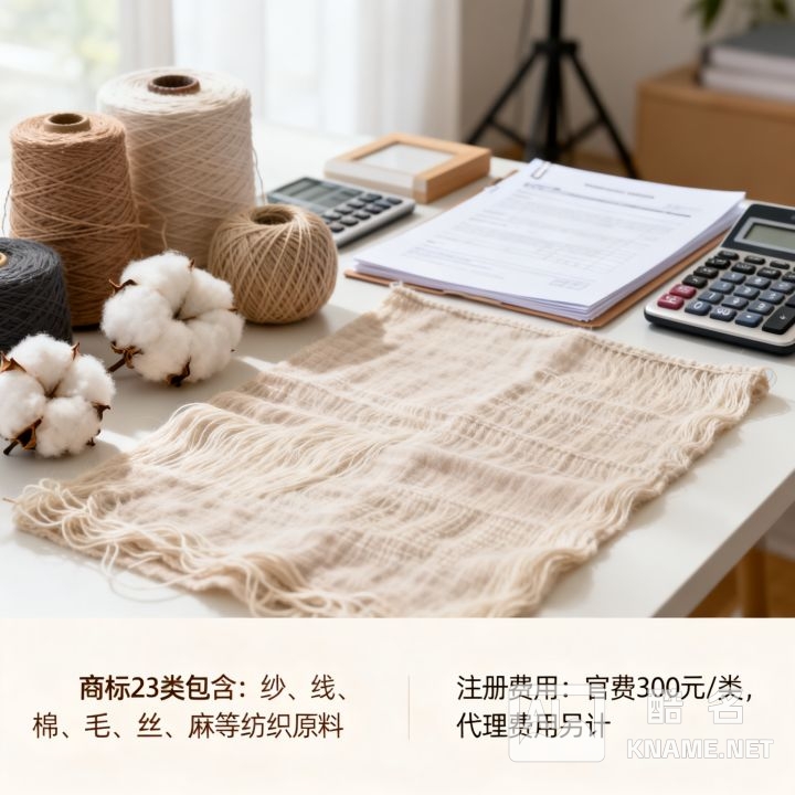 商标23类具体包含哪些商品？注册23类商标需要多少钱