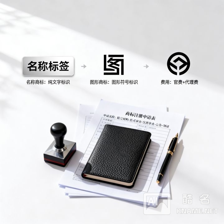 名称商标和图形商标区别在哪？商标注册申请流程及费用