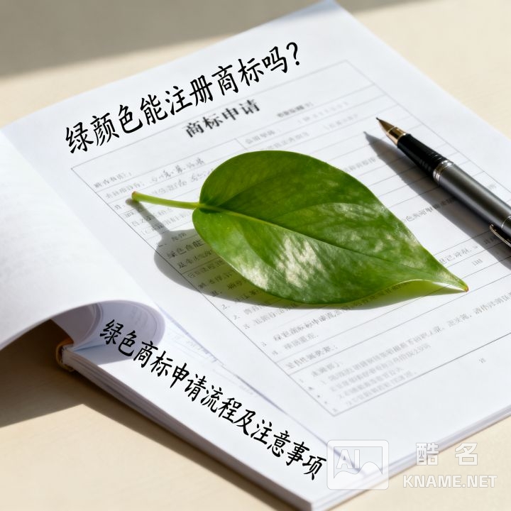 绿颜色能注册商标吗？绿色商标申请流程及注意事项