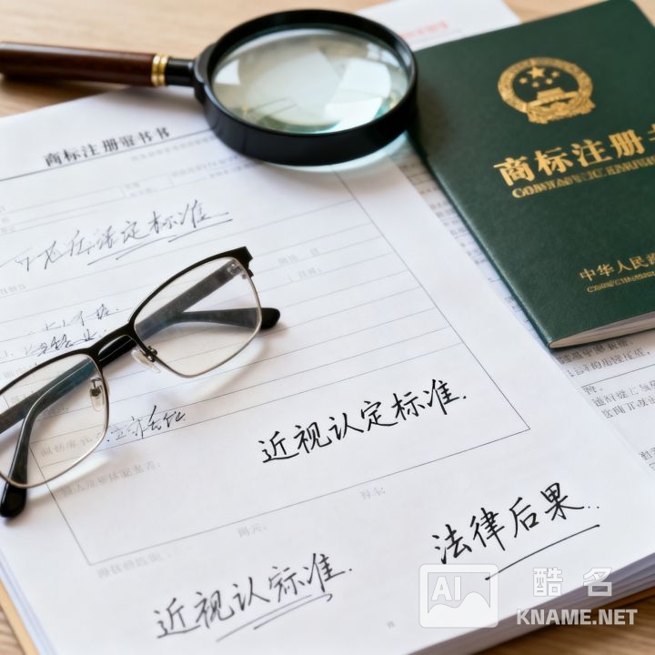 近视商标案中的近视如何认定，有什么法律后果