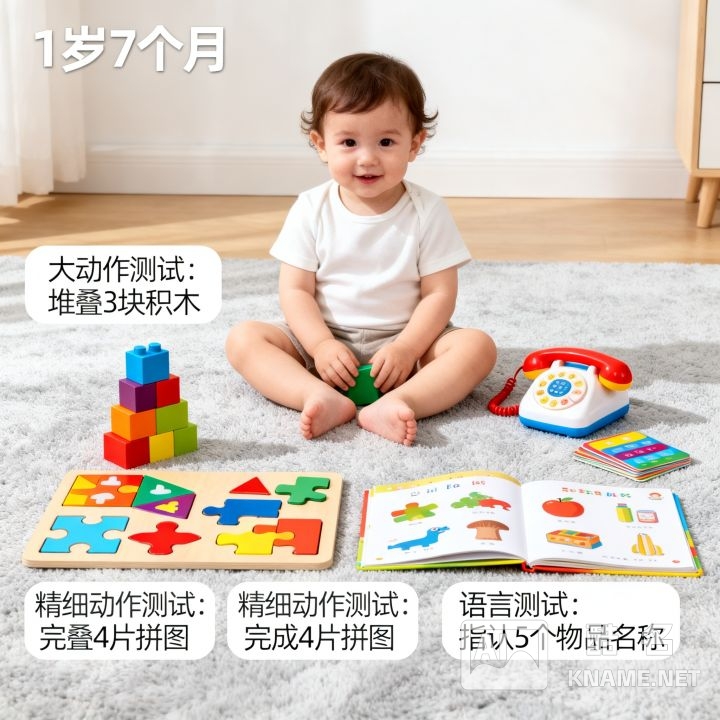 一岁7个月智商标准是什么，怎么测试宝宝智商？