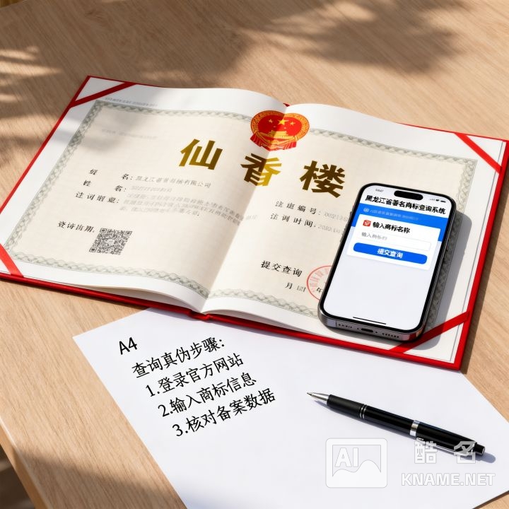 仙香楼是黑龙江省著名商标吗？，怎么查询真伪？