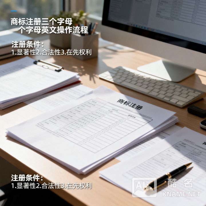 商标注册三个字母的英文怎么操作，注册条件有哪些？