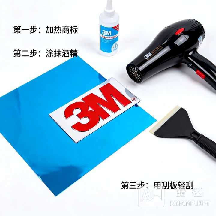 3m太阳膜商标能抹去吗，怎么去除不留痕迹
