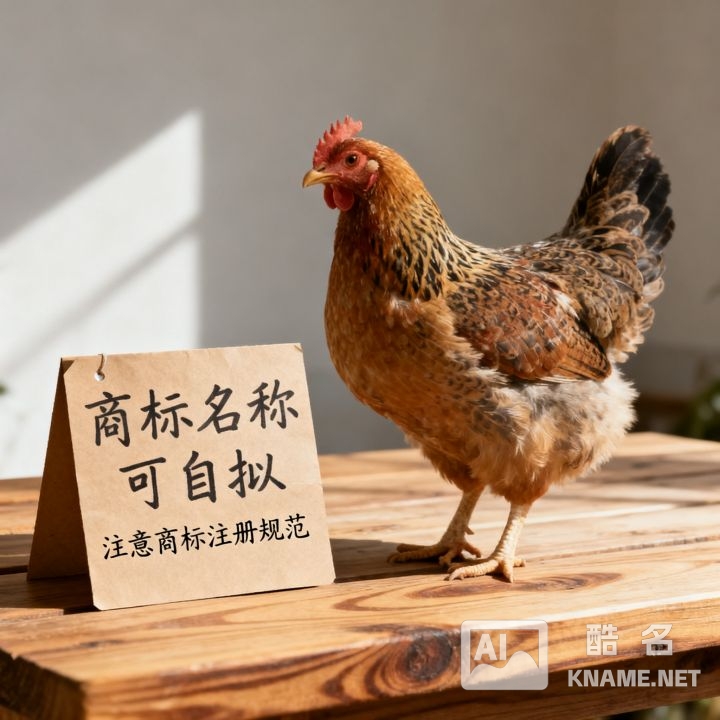 土鸡商标名称能自己取吗，需要注意哪些问题？